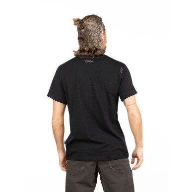 HOMO MONS SPORTIVUS-BLACK-M pánské tričko černé