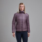 FEM ALPINE 850 NANO HOODIE-MOONSCAPE-UK14/L dámská bunda šedofialová FEM ALPINE 850 NANO HOODIE-MOONSCAPE-UK14/L dámská bunda šedofialová
