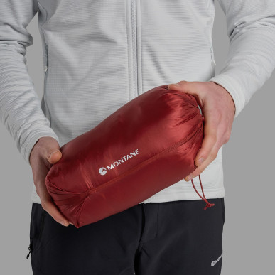 ANTI-FREEZE XT HOODIE-DARK MAPLE-XL pánská bunda tmavě červená