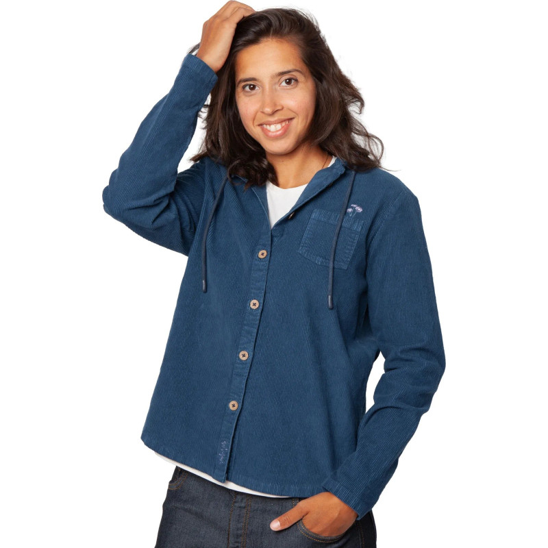 FENDELS-DARK BLUE-36 dámská košile tmavě modrá