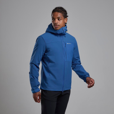 TENACITY XT HOODIE-NEPTUNE BLUE-XL pánská bunda modrá