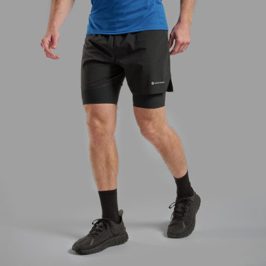 JETSTREAM 5" SHORTS-BLACK-XL pánské kraťasy černé