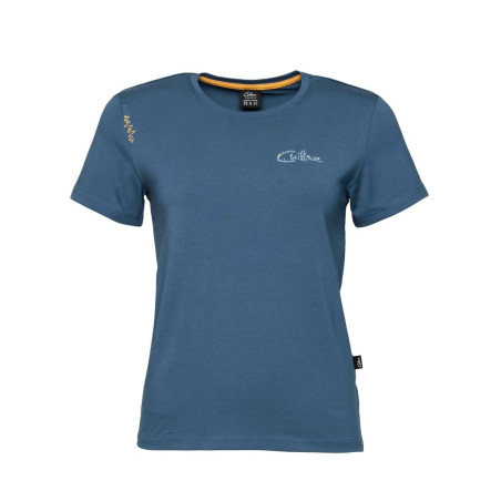 ISEO FLORAL LOGO-DARK BLUE-48 dámské tričko tmavě modré