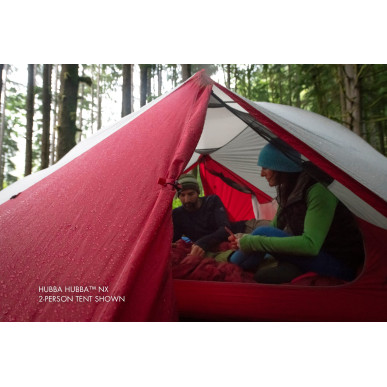 MUTHA HUBBA NX Green stan zeleno/červený pro 3 osoby