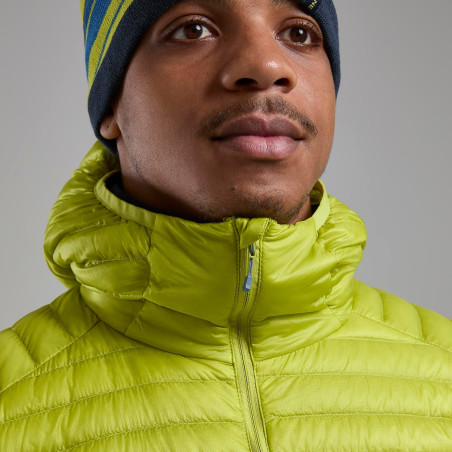 ALPINE 850 NANO HOODIE-CITRUS SPRING-S pánská bunda žlutozelená