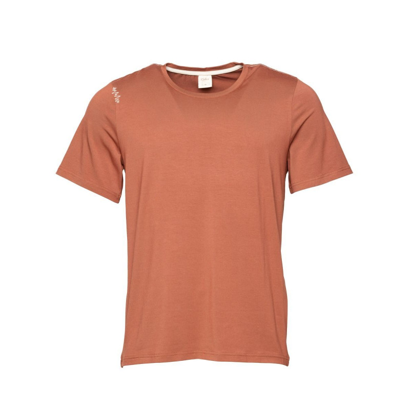 MOUNTAIN LOGO-BRICK-L pánské tričko cihlové