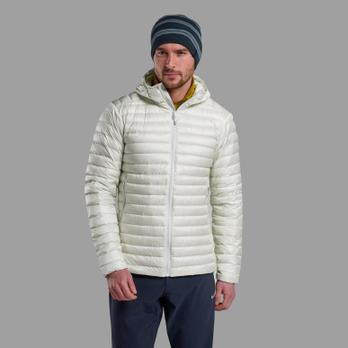 ANTI-FREEZE LITE HOODIE-POWDER-XL pánská bunda bílá