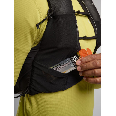 GECKO VP 20+-BLACK-L  běžecká vesta černá