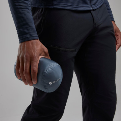 ALPINE 850 NANO HOODIE-STONE SIZE BLUE-XXL pánská bunda šedomodrá