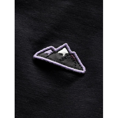 GANDIA MOUNTAIN PATCH-BLACK-34 dámské tričko černé