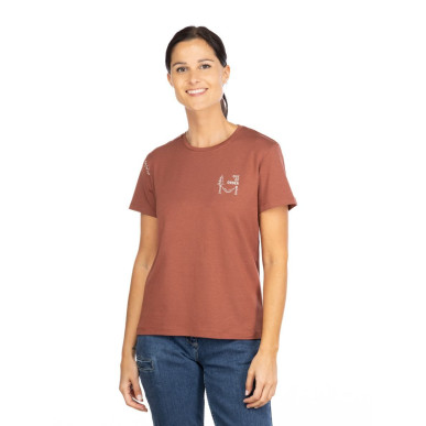 ISEO OUT OF ORDER-BRICK-32 dámské tričko cihlové