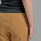FEM GENOA LITE PANTS REG LEG-HUSK-UK12/M dámské kalhoty žlutohnědé