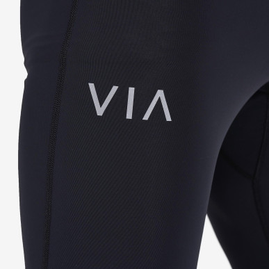 DRAGON LONG TRAIL TIGHTS-BLACK-M pánské kalhoty černé