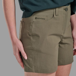 FEM GENOA LITE SHORT-CAPER-UK8/XS dámské kraťasy olivové