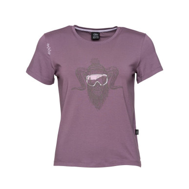 ISEO ROCK HERO WINTER-DARK VIOLET-46 dámské tričko tmavě fialové