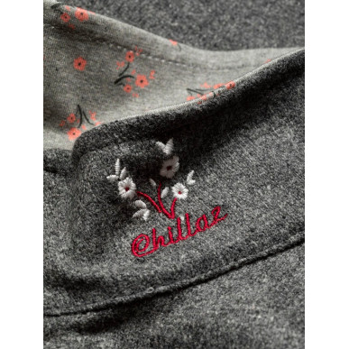 MANDLING-ANTHRAZIT MELANGE-38-dámská-vesta-tmavě šedá