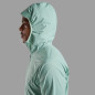 FEATHERLITE HOODIE-SEA MIST-XXL pánská bunda mentolová