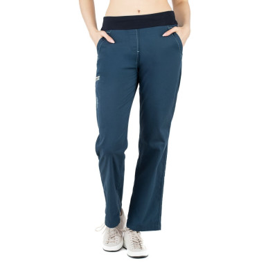 SANDRA 3.0-DARK BLUE-32 dámské kalhoty tmavě modré