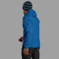 SIROCCO HOODIE-NEPTUNE BLUE-S pánská bunda modrá