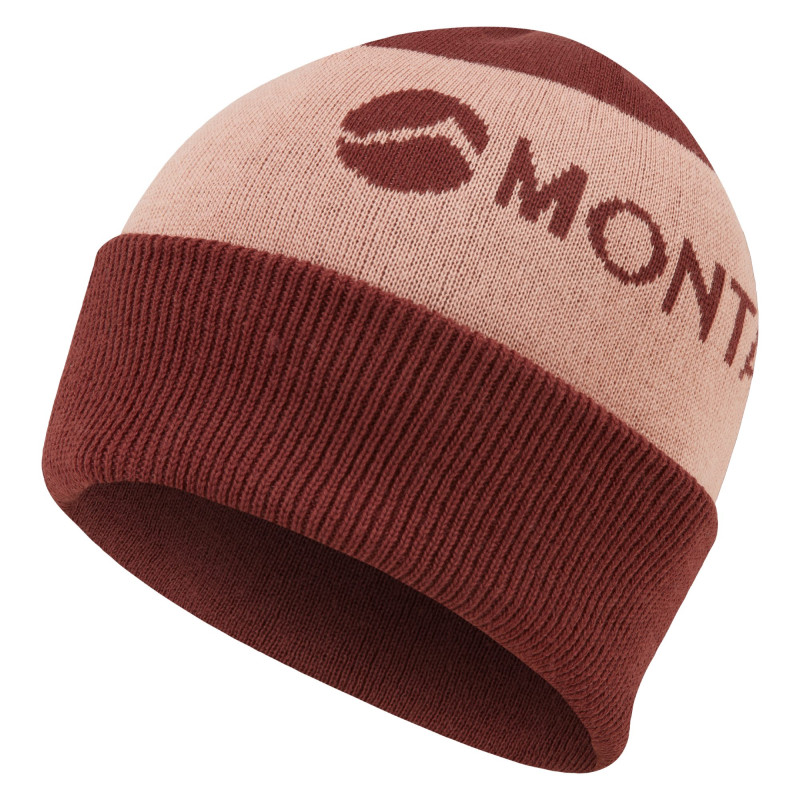 LOGO CUFFED BEANIE-SUMAC-ONE SIZE čepice bordó