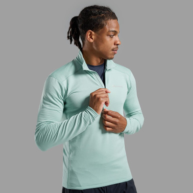 PROTIUM LITE PULL-ON-SEA MIST-XXL pánská mikina mentolová