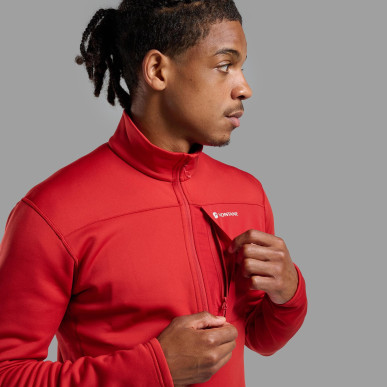 FURY XT PULL-ON-ACER RED-M pánská mikina červená