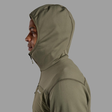 FURY XT HOODIE-CAPER-XXL pánská mikina olivová