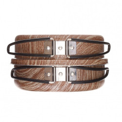 COLLECTION WOOD ČESKÁ SOUPRAVA 2dílná, antiadhez PTFE, design dřevo