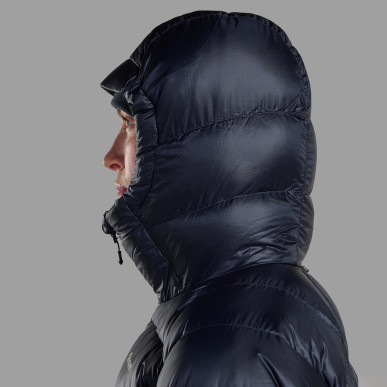 FEM ANTI-FREEZE XT HOODIE-ECLIPSE BLUE-UK10/S dámská bunda modrá