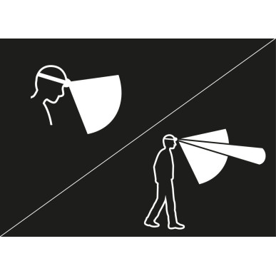 ARIA 2 svítilna černožlutá