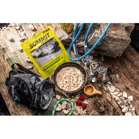 MORNING OATS WITH RASPBERRY Ovesná kaše s malinami 98g/454kcal