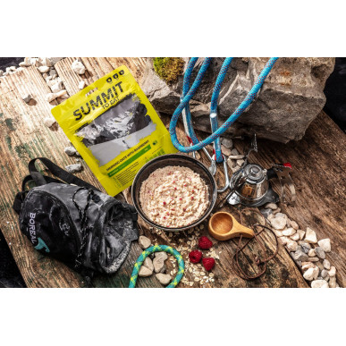 MORNING OATS WITH RASPBERRY Ovesná kaše s malinami 98g/454kcal