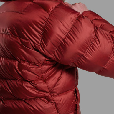 ANTI-FREEZE XT HOODIE-DARK MAPLE-XL pánská bunda tmavě červená