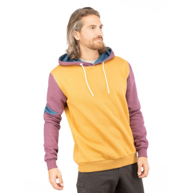 HELSINKI-OCHRE-XL pánská mikina okrová