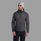 SIROCCO HOODIE-MIDNIGHT GREY-L pánská bunda tmavě šedá