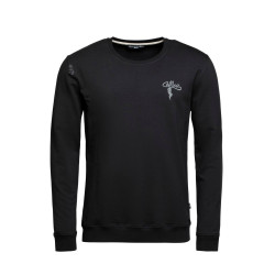 HOKKAIDO CHILLAZ ROPE-BLACK-XS pánská mikina černá