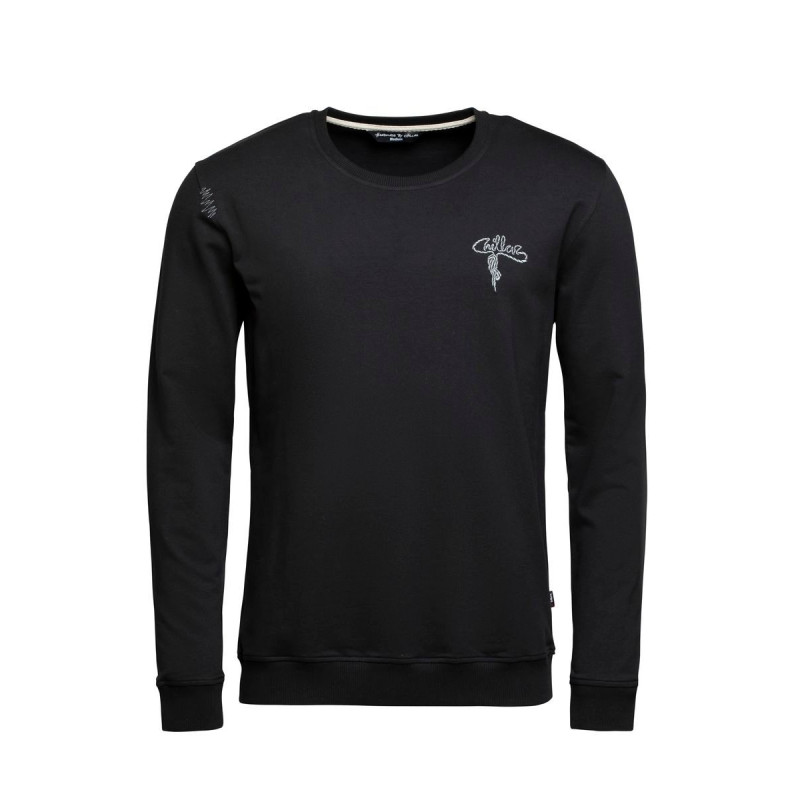 HOKKAIDO CHILLAZ ROPE-BLACK-XS pánská mikina černá