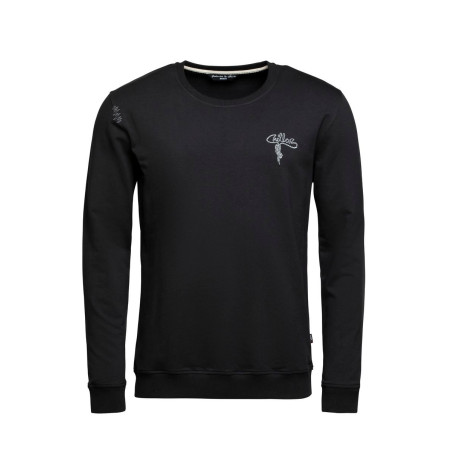 HOKKAIDO CHILLAZ ROPE-BLACK-XS pánská mikina černá