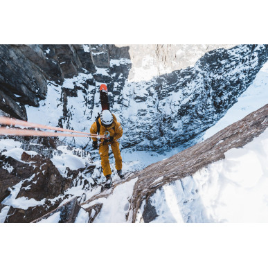 FLY S skialpinistický úvazek oranžový