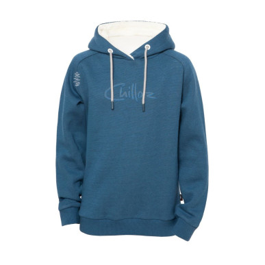 CHILLAZ LOGO-DARK BLUE-140 dětská mikina tmavě modrá