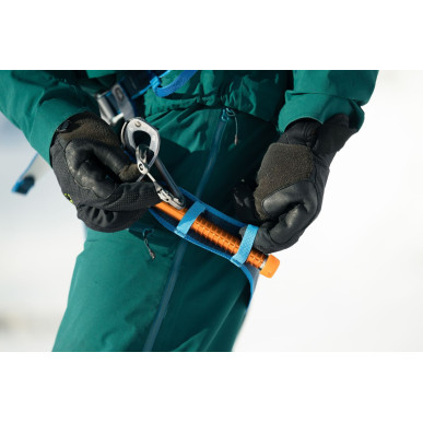 TOUR L/XL skialpinistický úvazek modrý