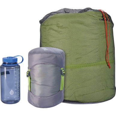 BOOST 650 32F/0C Regular Meadow Green péřový spacák žlutozelený