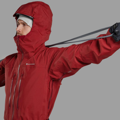 ALTA XT JKT-DARK MAPLE-M pánská bunda tmavě červená