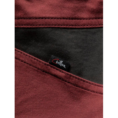 BANFF-DARK RED-4XL pánské kraťasy tmavě červené