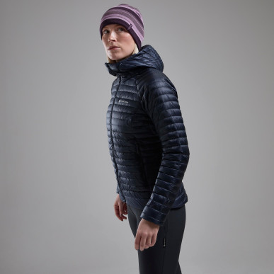 FEM ALPINE 850 NANO HOODIE-ECLIPSE BLUE-UK8/XS dámská bunda modrá