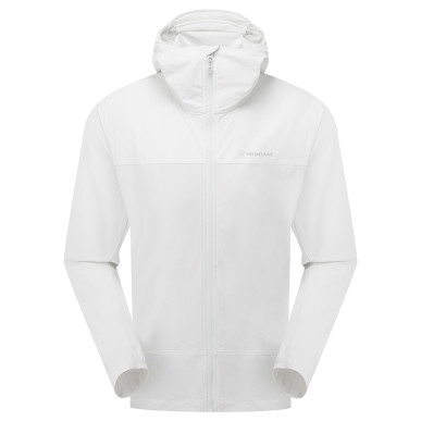 TENACITY HOODIE-POWDER-S pánská bunda bílá