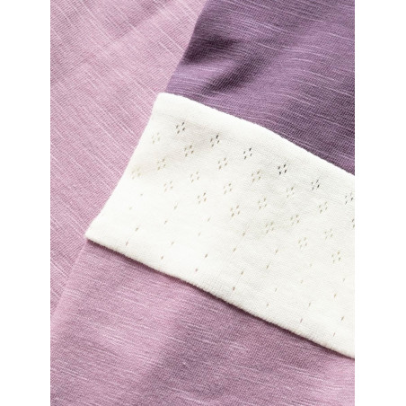 BALANCED-DARK VIOLET-38 dámské tričko s dlouhým rukávem tmavě fialové