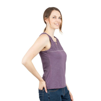 KORFU-DARK VIOLET-34 dámský top tmavě fialový