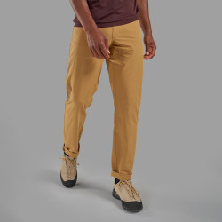 GENOA LITE PANTS REG LEG-HUSK-34/L pánské kalhoty žlutohnědé