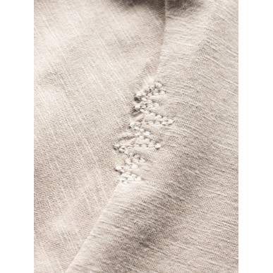 OUT IN NATURE-DARK SAND-XL pánské tričko tmavě pískové